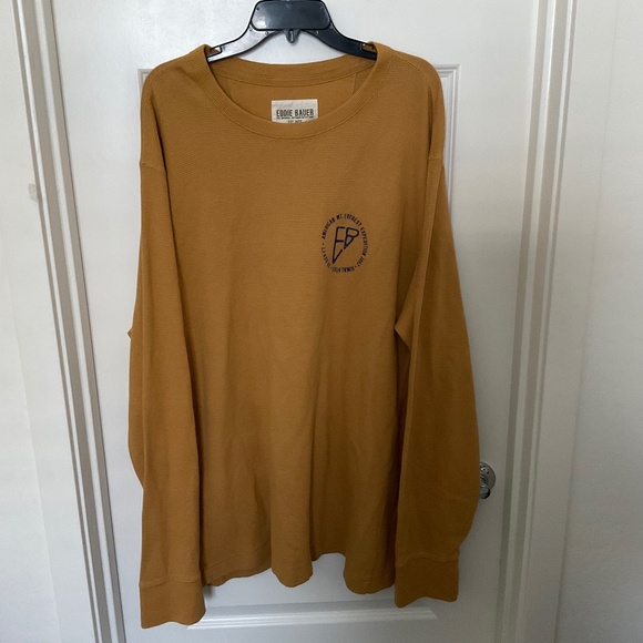 Eddie Bauer Mt. Everest Expedition Graphic Thermal - Gold - Size 3XLT - Picture 1 of 8